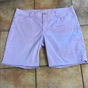 Lee Lavender Women's Jean Shorts